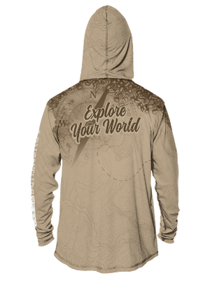 Expedition Joe Coffee Performance Shirt - Hoodie