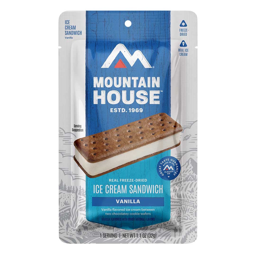 Mountain House Vanilla Ice Cream Sandwich - Expedition Joe Coffee