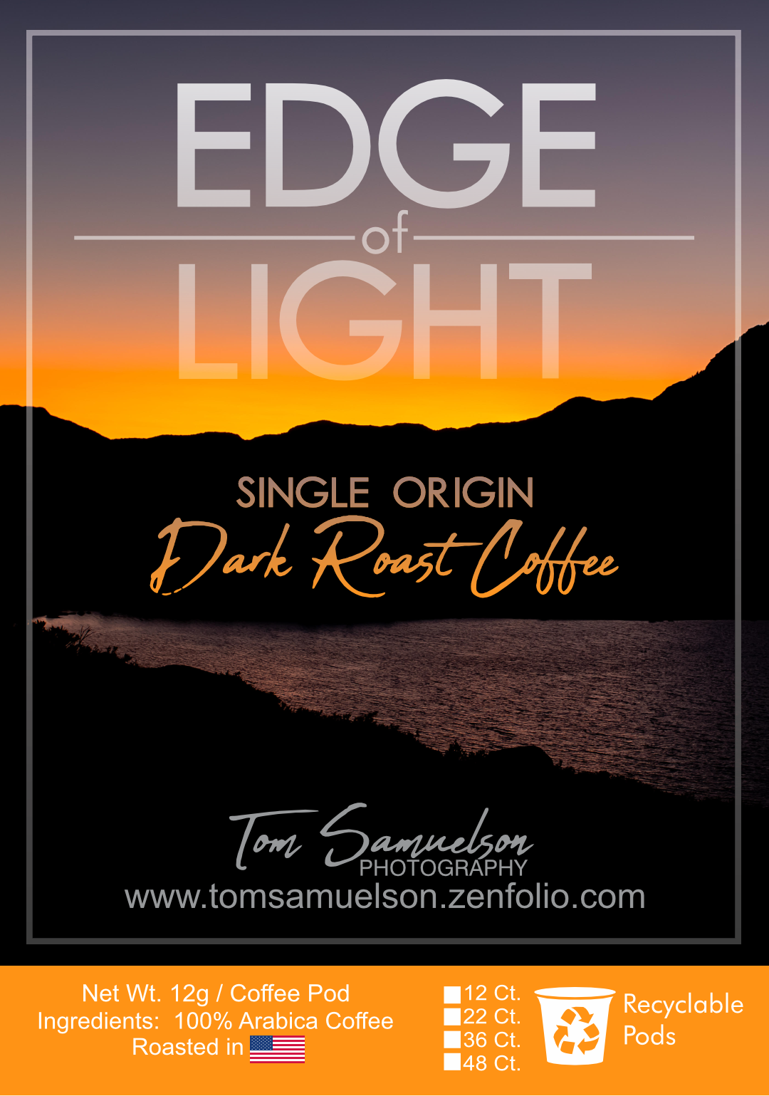 Edge of Light Dark Roast - Coffee Pods