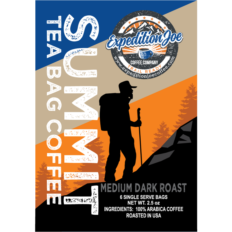Summit Series Tea Bag Coffee | Expedition Joe Coffee