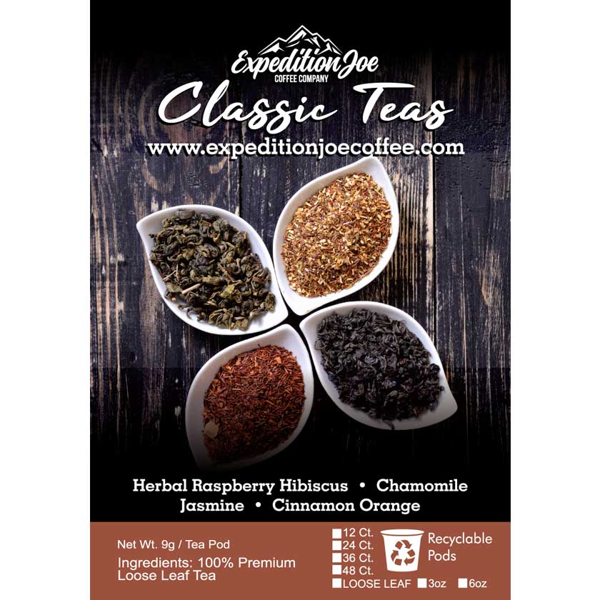 Expedition Joe Classic Teas - Expedition Joe Coffee