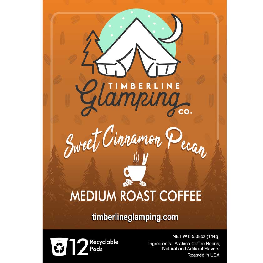 Timberland Glamping Sweet Cinnamon Pecan Coffee Pods