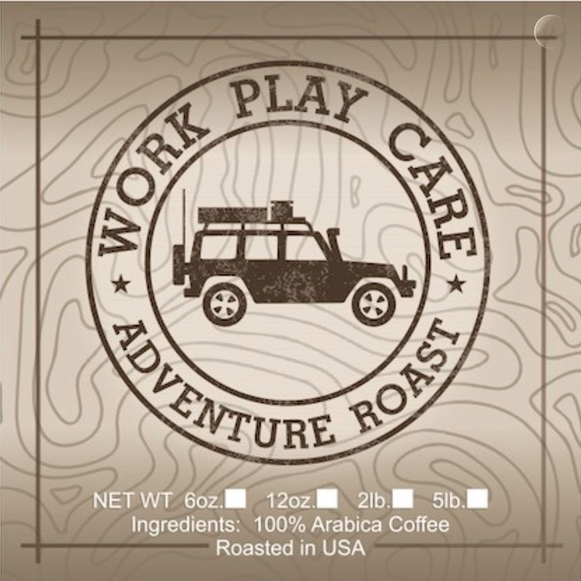 WORK-PLAY-CARE ADVENTURE ROAST COFFEE PODS